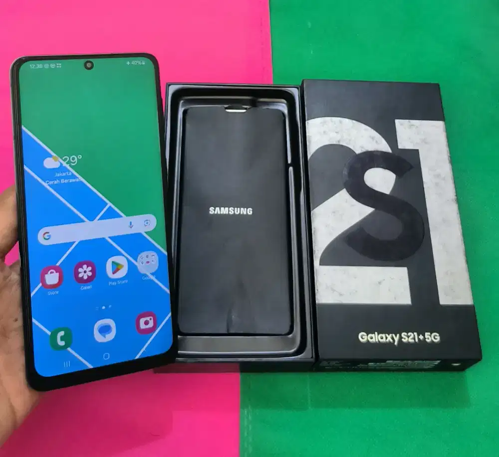 Samsung S21+ 5G Ram 8/256gb fullset