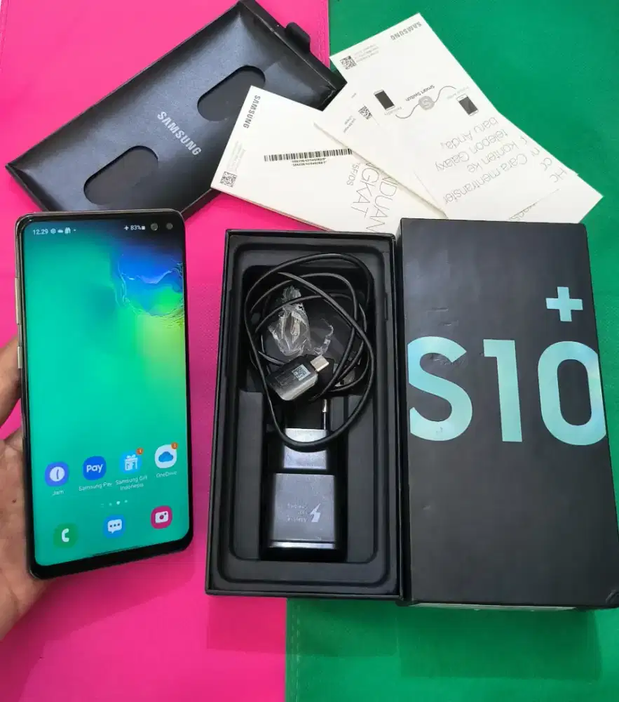 Samsung S10+ Ram 8/128gb fullset