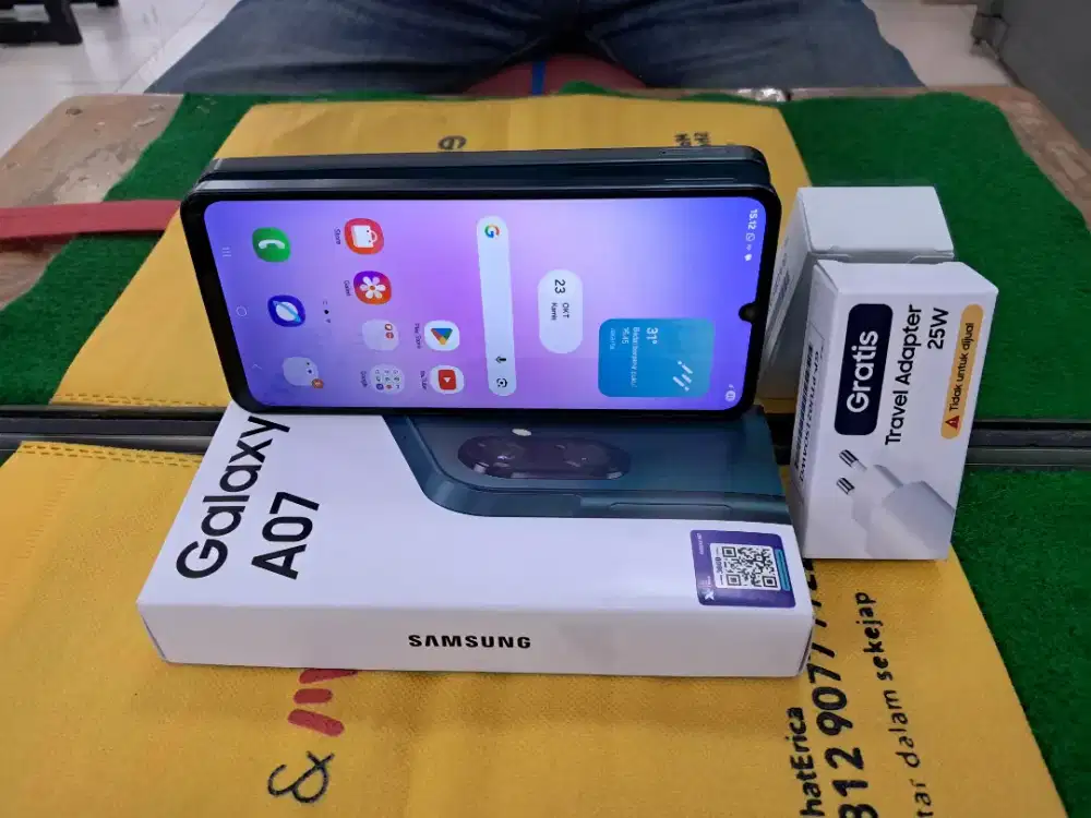 Samsung A 07 Ram 6/128 gb mulus ky Baru gransi activ