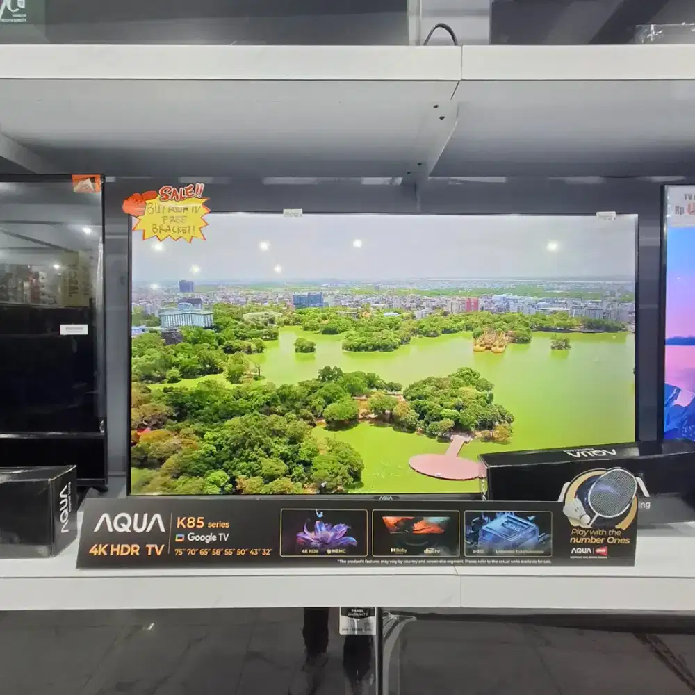 Promo TV aqua 40 inch. Bisa kredit syarat ktp saja. DP 0%.