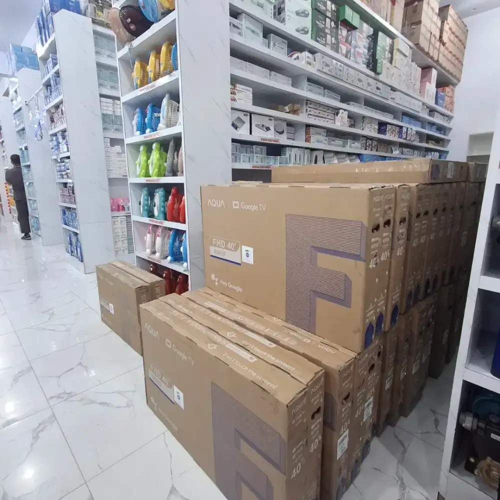 Promo TV aqua 40 inch. Bisa kredit syarat ktp saja. DP 0%.
