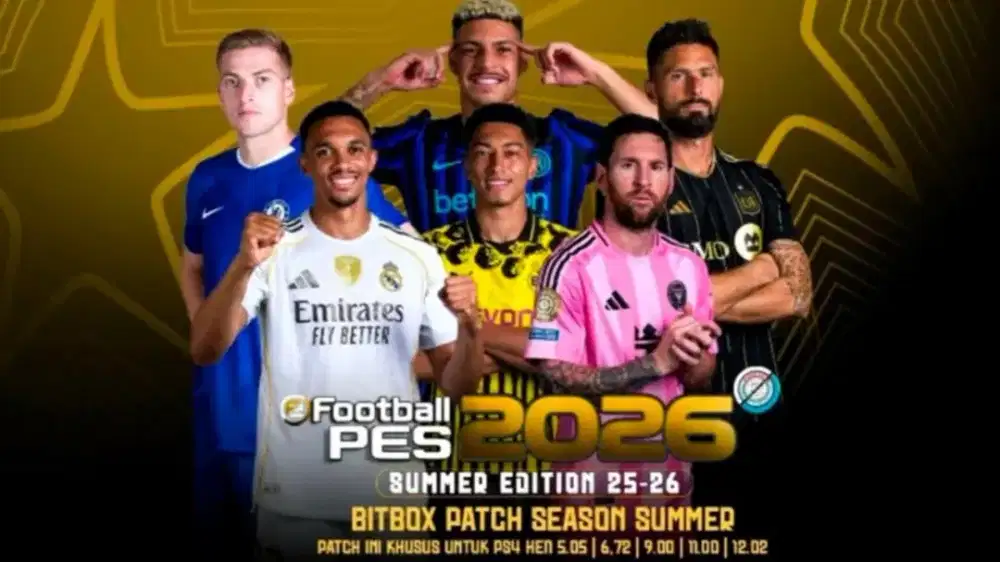 Pes 2026 PS4 fat slim pro
