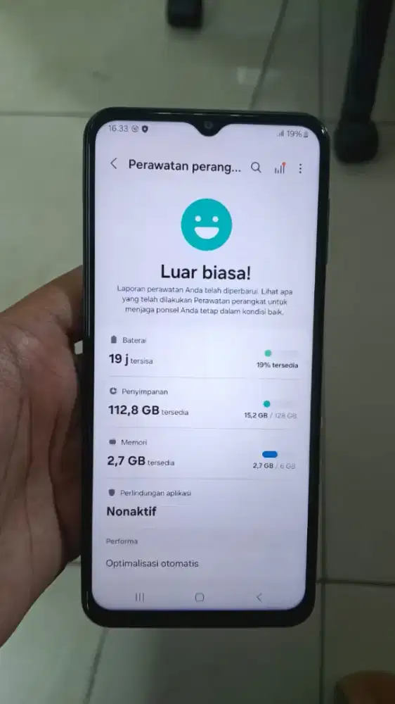Samsung ram 6/128gb
