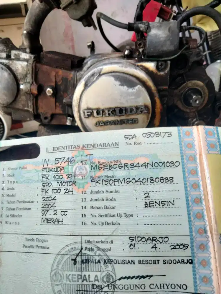 Fukuda2004 siap naik rangka