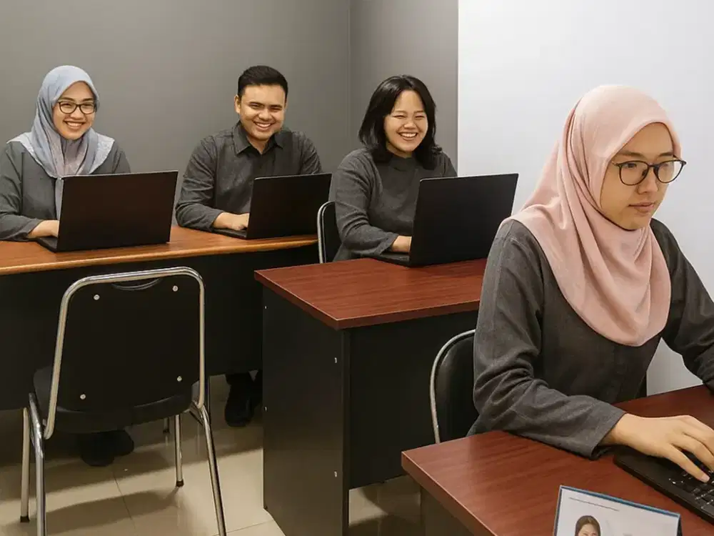 Cari Sewa Kantor Bandung Minimalis Untuk 3 Orang Yang Bisa Bulanan ?