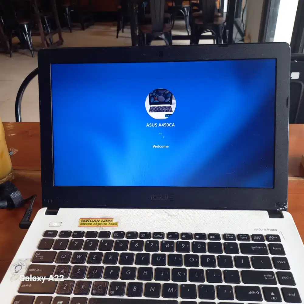 Edisi Turun Harga Asus x450CA W11 Pro 4/256 GB SSD minus mumer