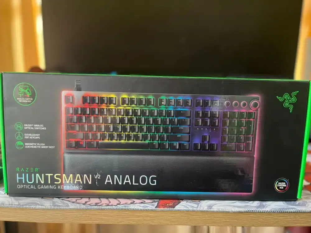 Razer Hunsmant V2 Analog Switch Hitam