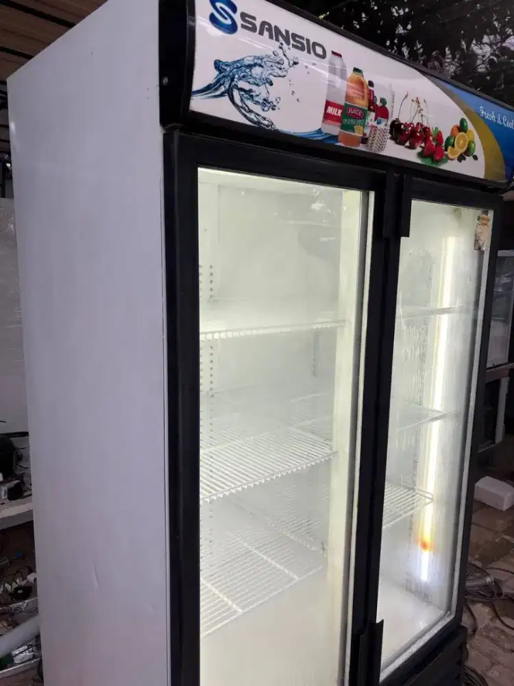 showcase 2 pintu  sansio 1200L