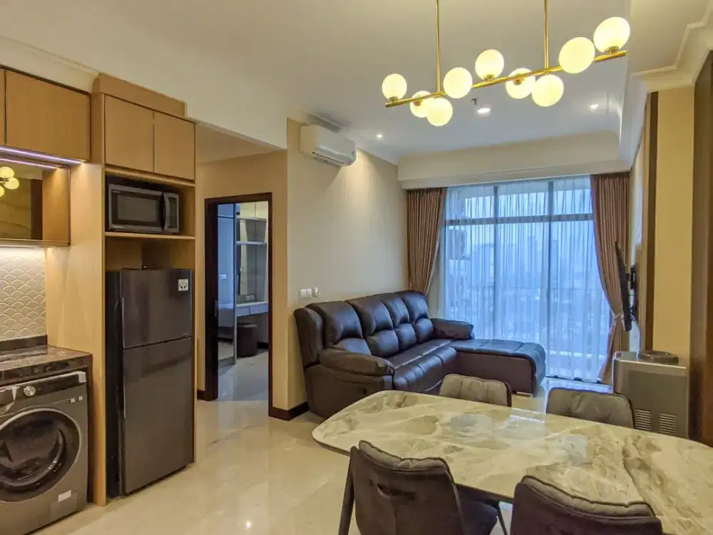 Disewakan Apartemen Permata Hijau Suites 3 BR Furnished
