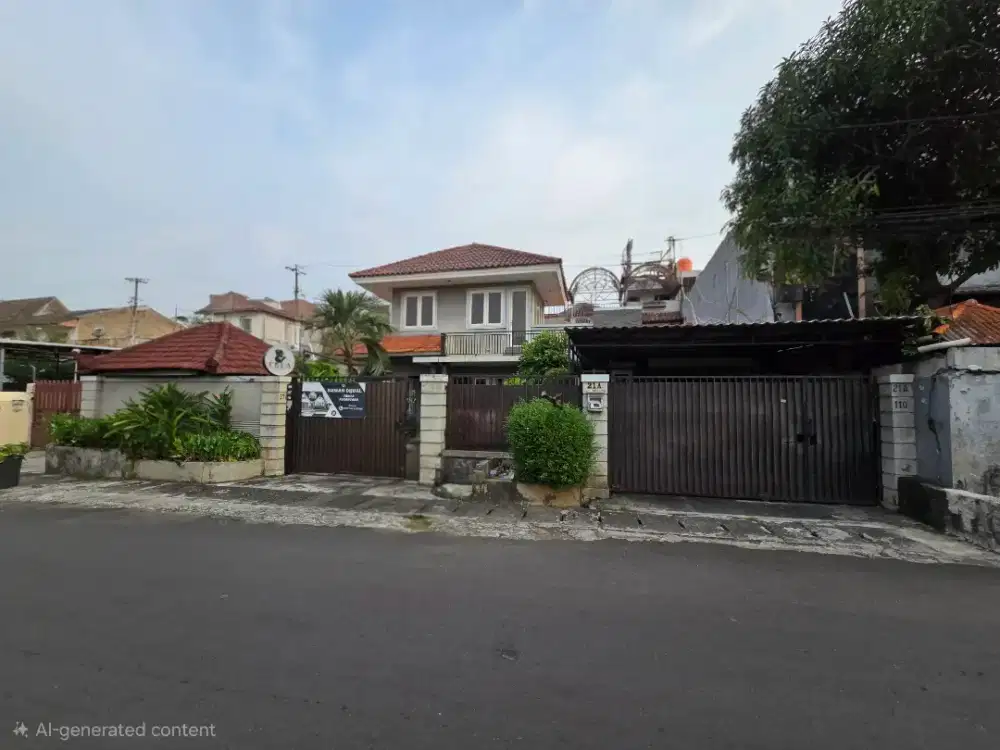 Rumah dengan kavlng besar DIJUAL