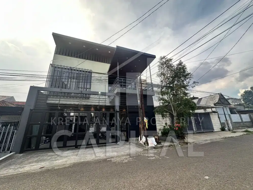 RUMAH BARU DESIGN MINIMALIS MODERN NAN ELEGANT DI KOMPLEK SUMBERSARI PASIRKOJA KOTA BANDUNG