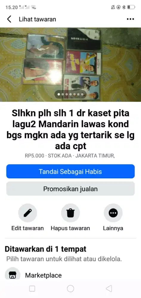 Slhkn plh slh 1 dr kaset pita lagu2 Mandarin lawas kond bgs mgkn perlu