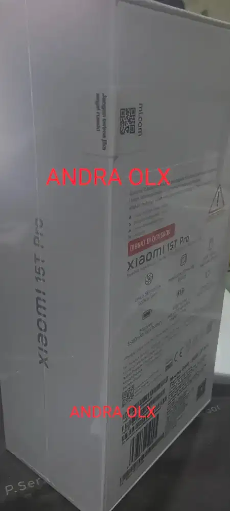 xiaomi 15t pro 12/512 Bnib bisa tt warna gold