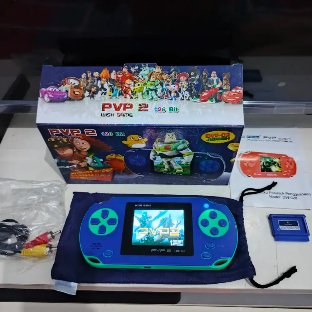 PVP dw-02 128bit berisi game SEGA