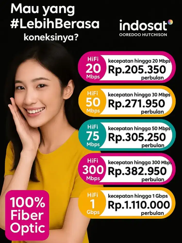 Pemasangan Wifi Indosat Hifi