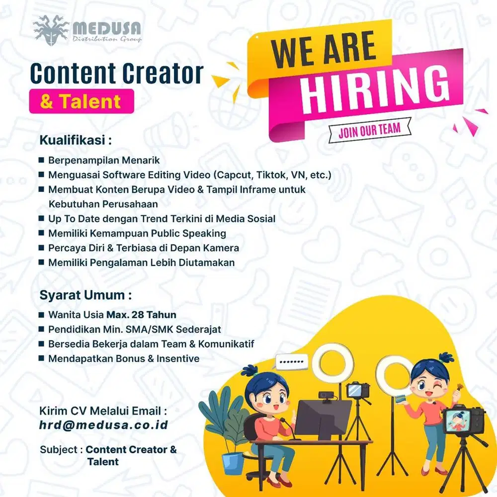 LOKER CONTENT CREATOR
