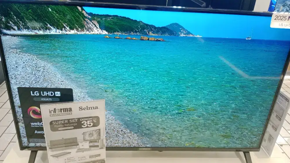 LG LED SMART TV 4K 43 INCH 43UA7550PSA