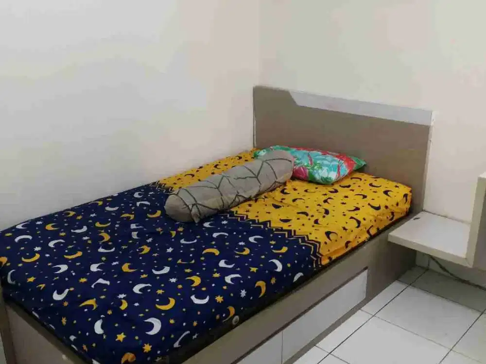 sewa bulanan termurah apartemen studio aeropolis sebrang bandara Soekarno-Hatta AR1 tower B neglasari Tangerang Banten