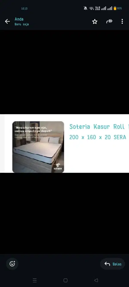 Kasur second 160x200