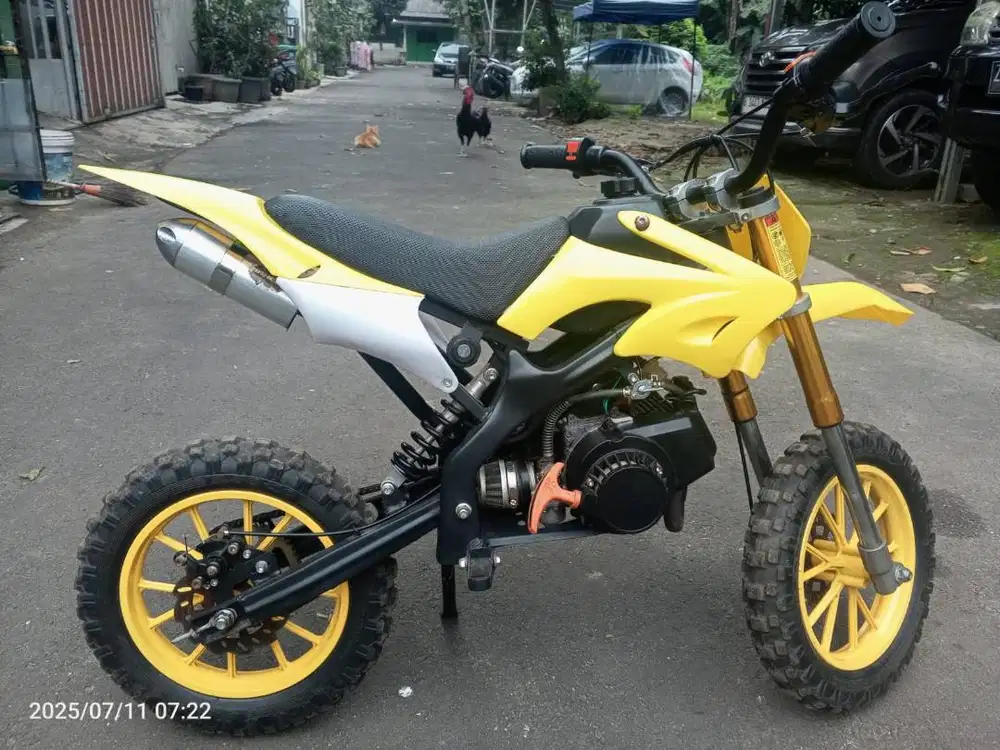 Motor trail mini 50cc bekas