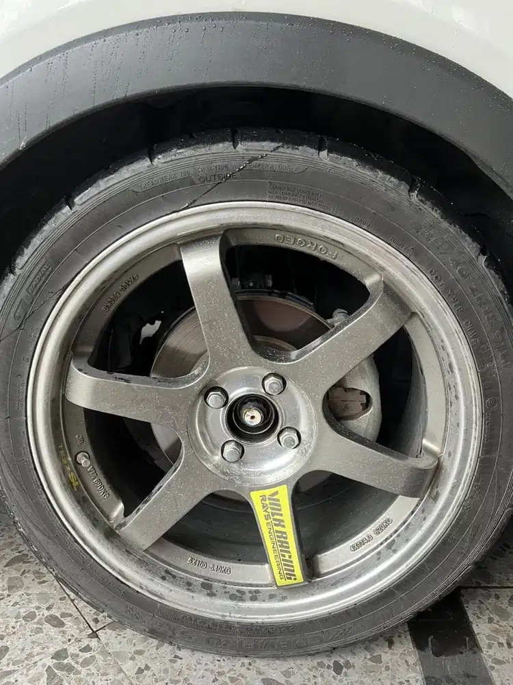 TE37 SL Ring 18 Lebar 8 et 40 Pcd 4x100 rata body BONUS BAN DAN PER