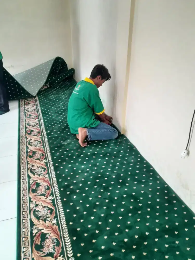 Ambal Sajadah Karpet Masjid Termurah. Tersedia Lokal maupun Import