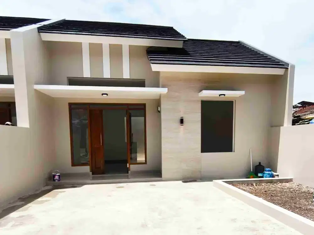 rumah baru komplek suka asih minimalis modern di bandung timur