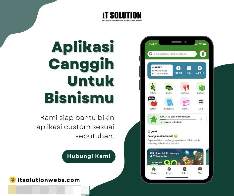Bangun Aplikasi Sesuai Kebutuhan, Desain Modern dan Mudah Digunakan