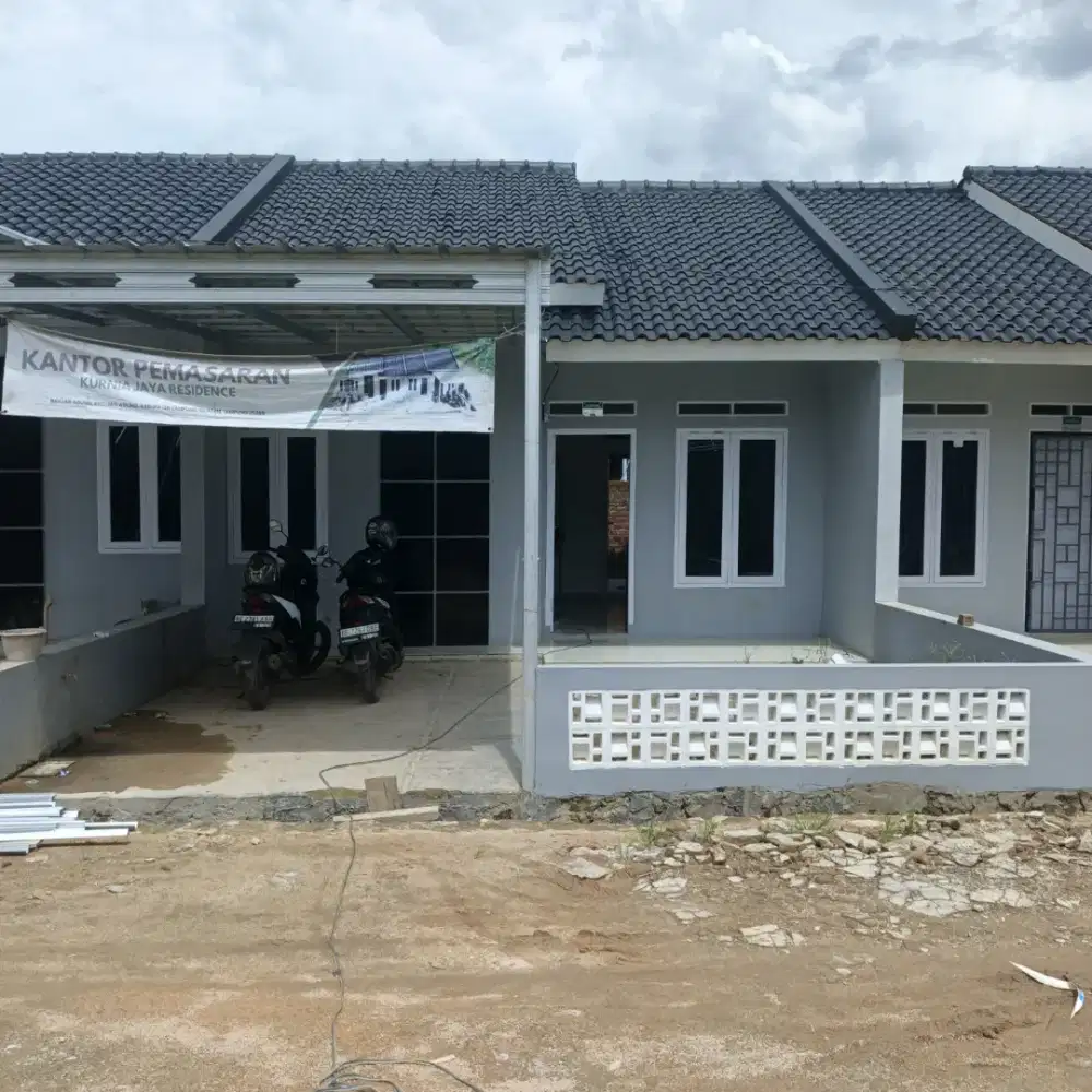 Rumah Tanpa DP Free Kanopi Dekat Kampus Itera Lampung