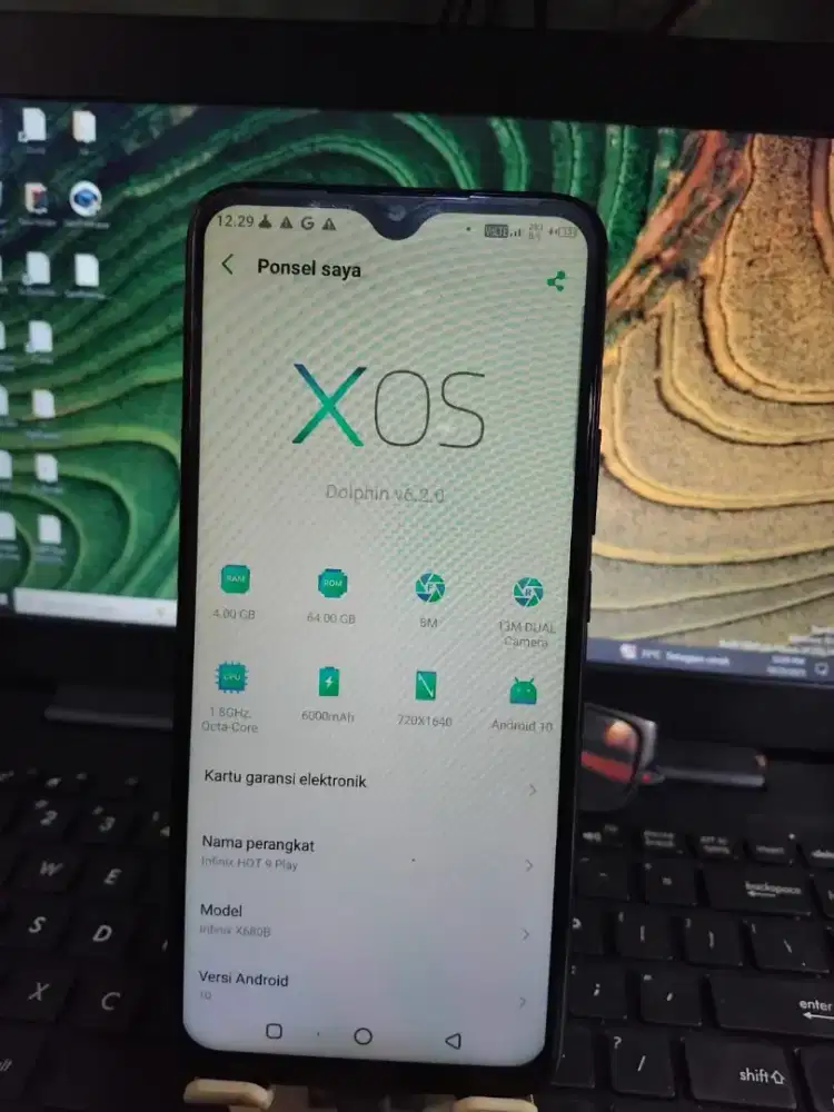 Infinix hot 9 play. Ram 4/64gb. Full Ori. Batang. Nego