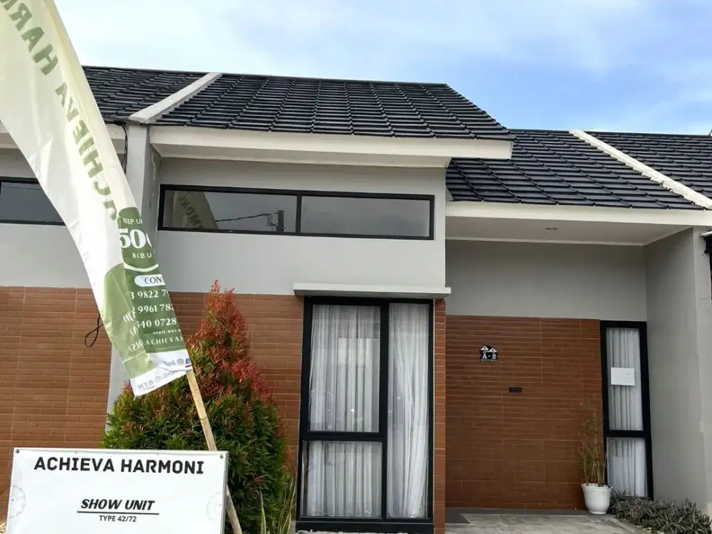 Rumah Cantik Tanpa DP dan Cicilan 1,8jt saja
