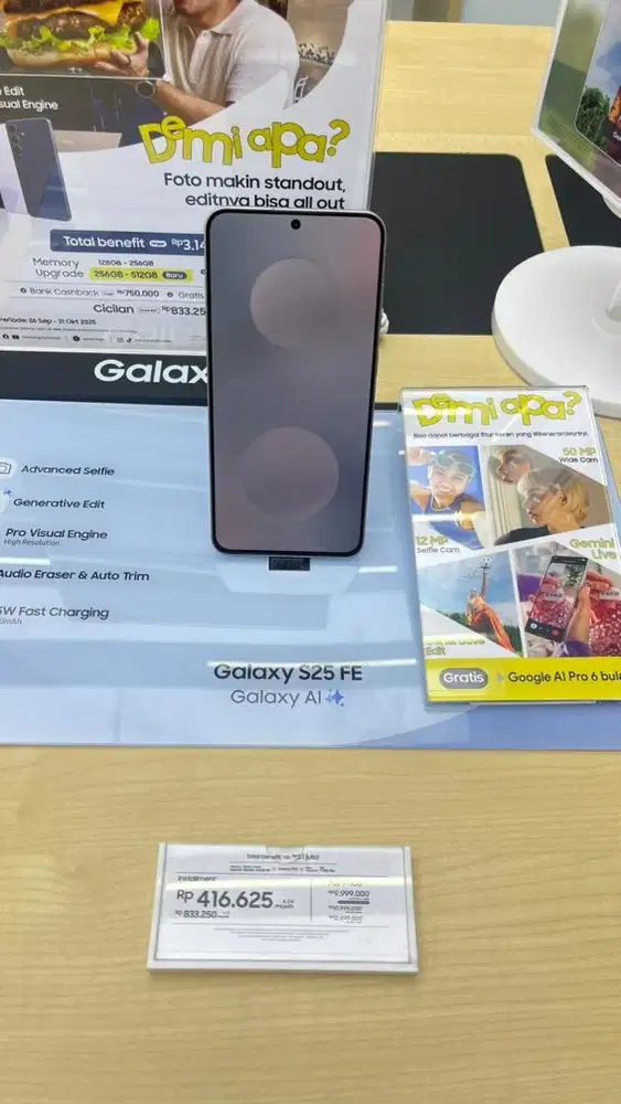 Samsung Galaxy S25 FE Bunga 0%