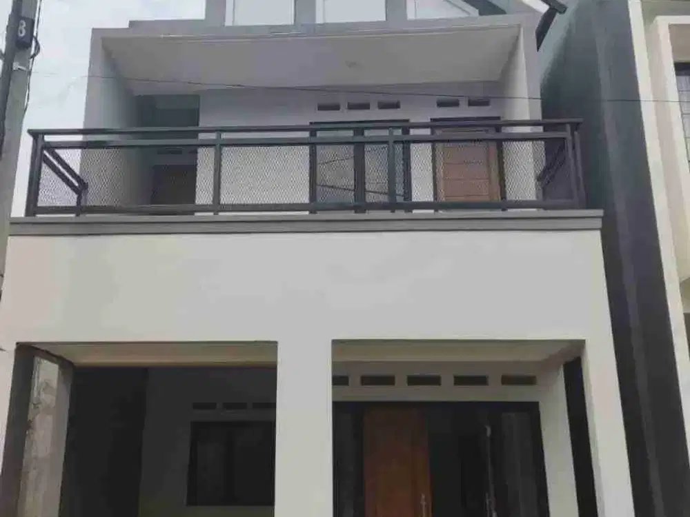 Rumah cluster siap huni sawangan 3 kamar tidur KPR strategis pintu tol JORR 2 dan Desari kota Depok