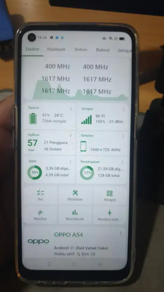 Oppo a54 manyos