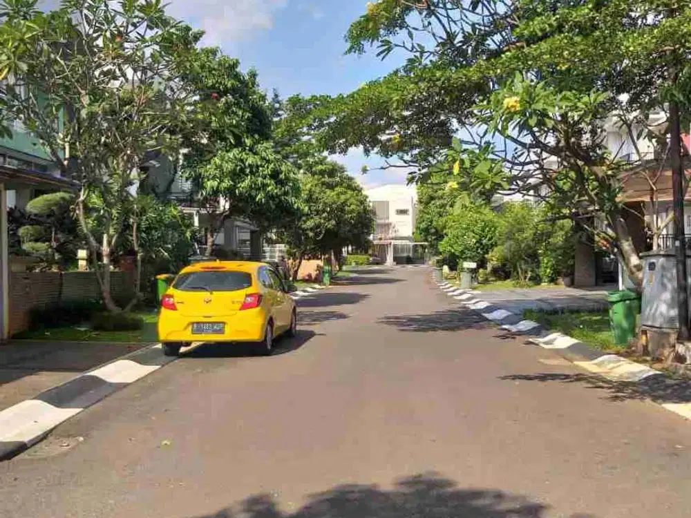 Rumah Full furnished nyaman luas ada taman di bintaro dalam cluster siap huni 0321