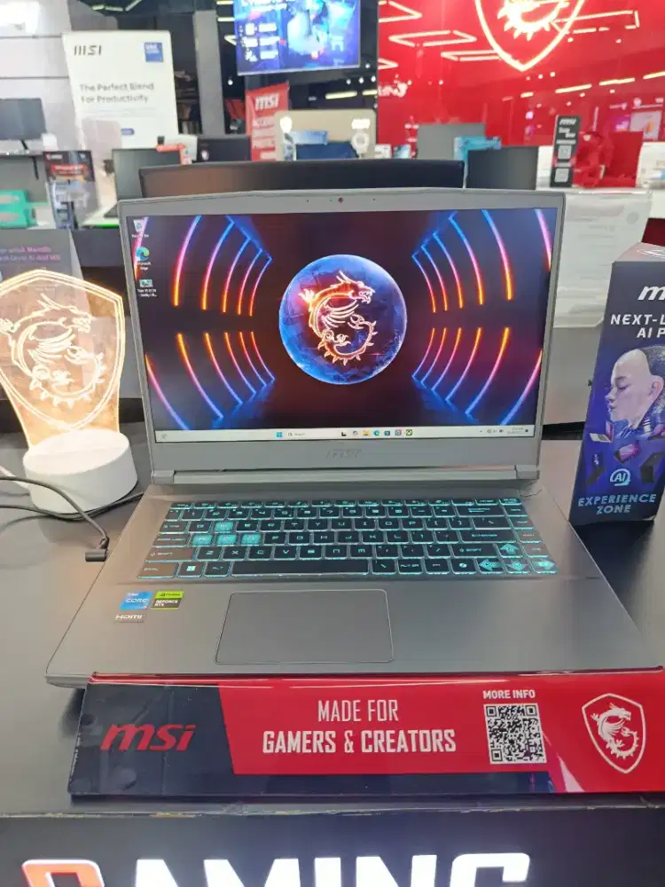 Laptop MSI THIN 15 B13VE i5 13420H 512GB SSD Ram 8 GB DDR4