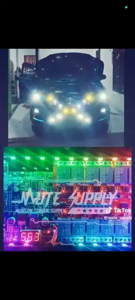 Modul Matrix variasi lampu mobil