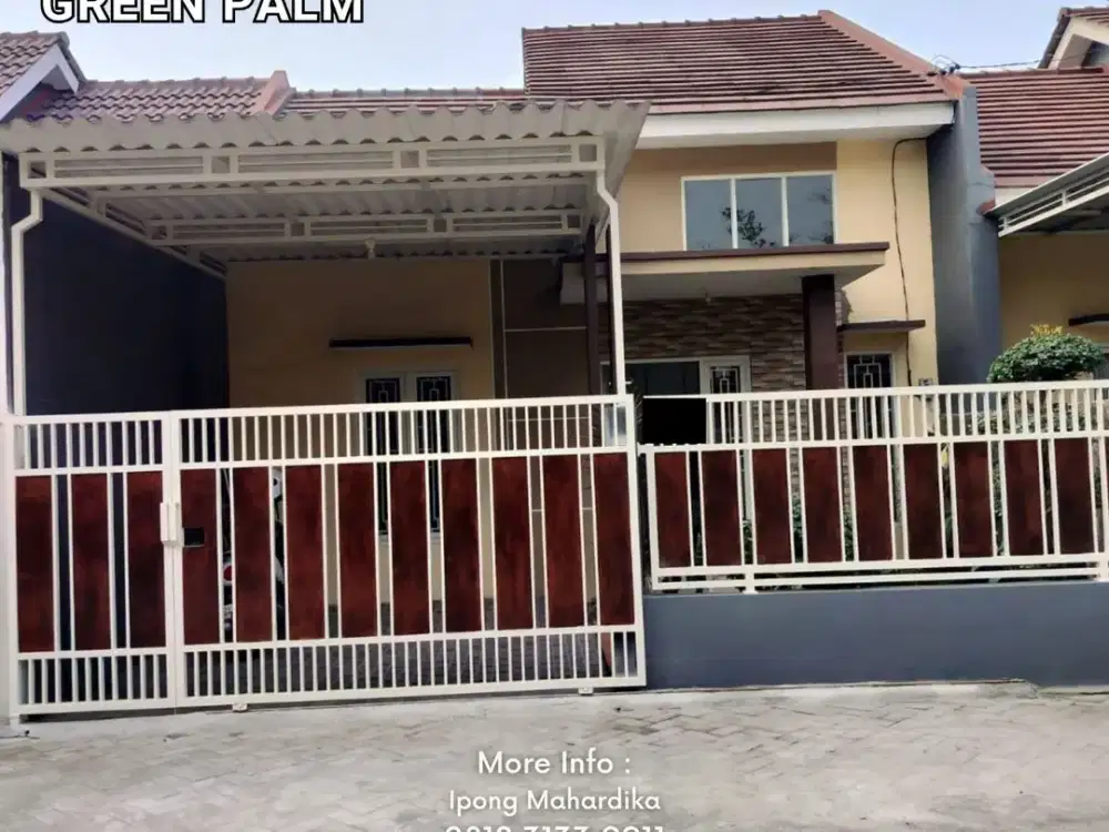 Rumah Sidoarjo di Green Palm Full Furnished