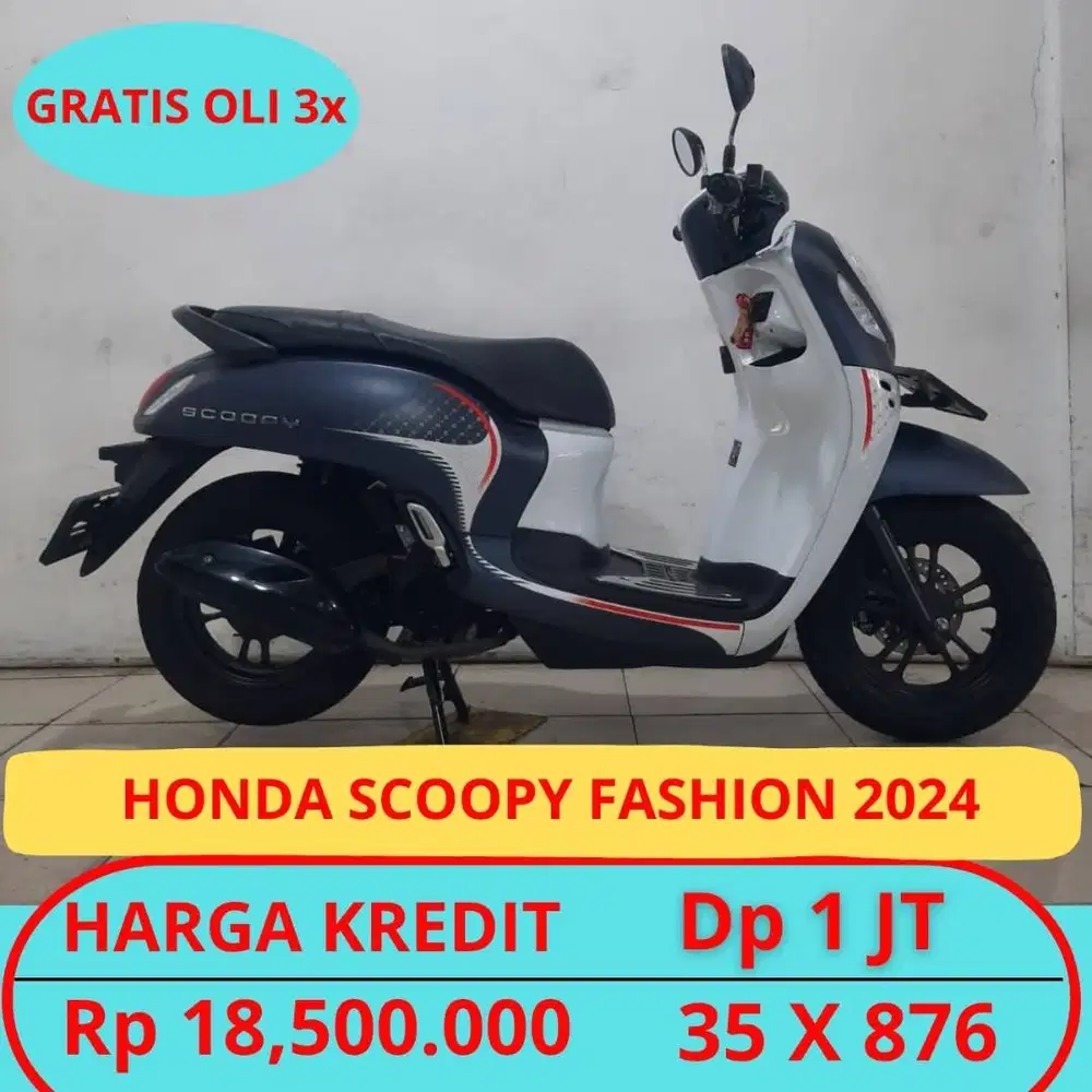Honda Scoopy Fashion Dp Murah Hanya 1Jt