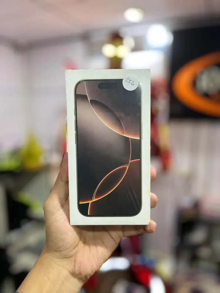 (NEW RESMI) Iphone 16 Pro 256GB DESSERT TITANIUM