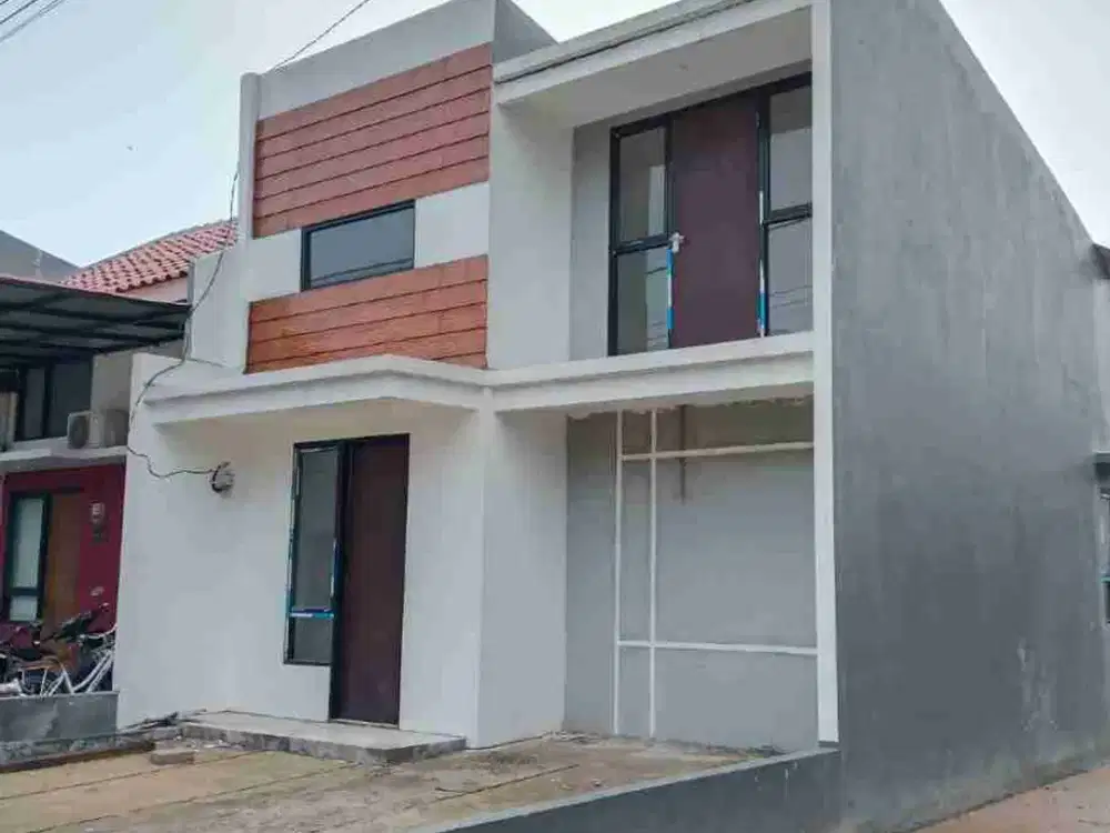 Rumah cluster hook siap huni Cipayung strategis mall ITC Depok dan stasiun Depok lama kota Depok