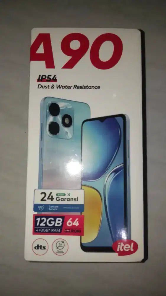 Itel A 90 (Baru Segel) Ram 12G (4+8) Internal 64G