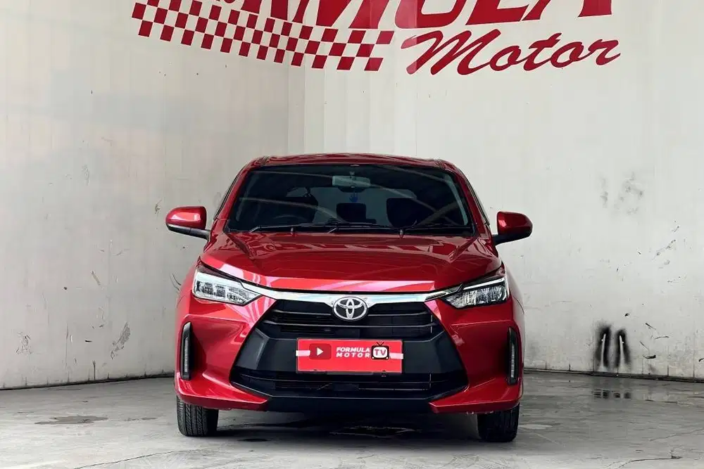 Toyota Agya G 1.2 AT 2023 merah