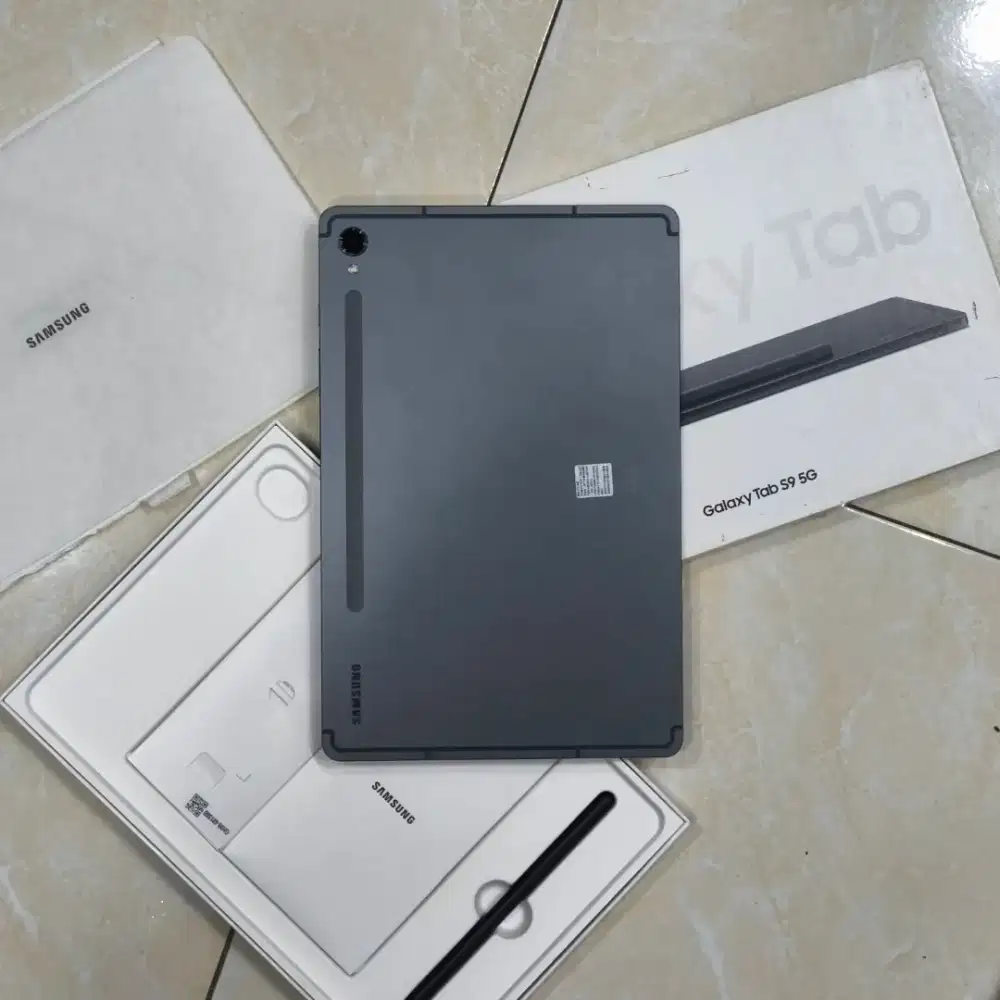 Samsung tab s9 5g 256GB resmi