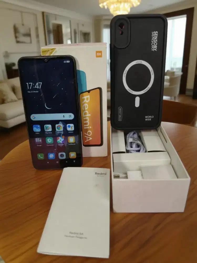 REDMI 9A RAM 3/32 4G LTE SEGEL LENGKAP
