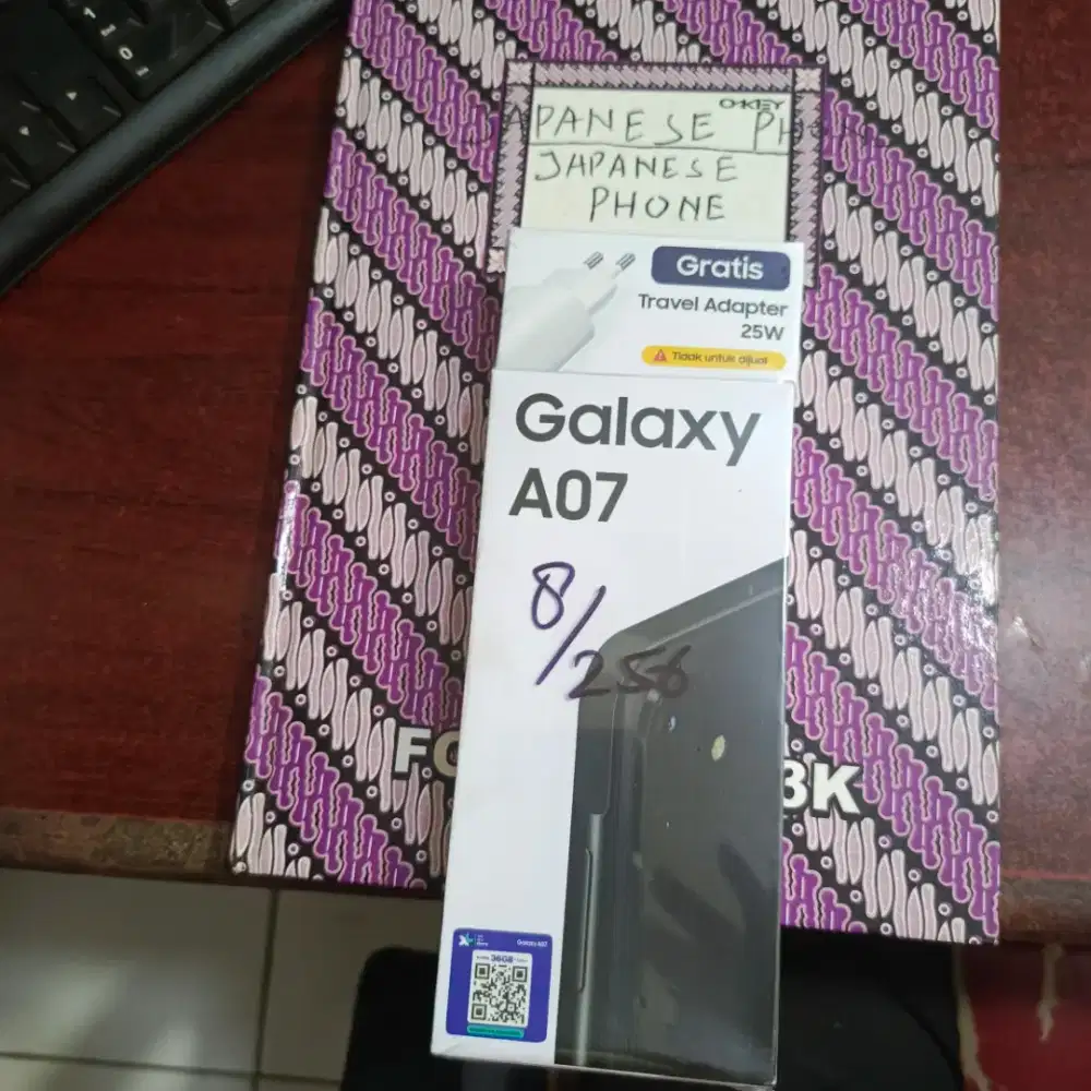 Samsung A07 8/256+adaptor new di Japanese Phone