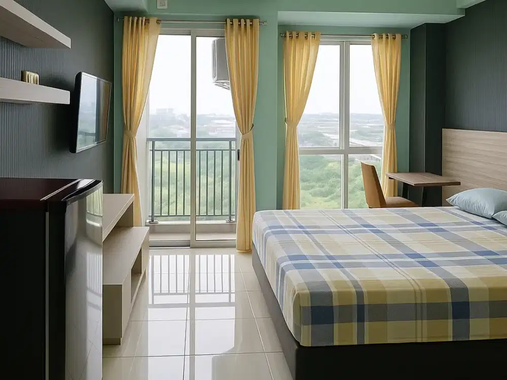 Harga Promo Sewa Apartemen Grand Dhika City Bekasi Studio Furnish