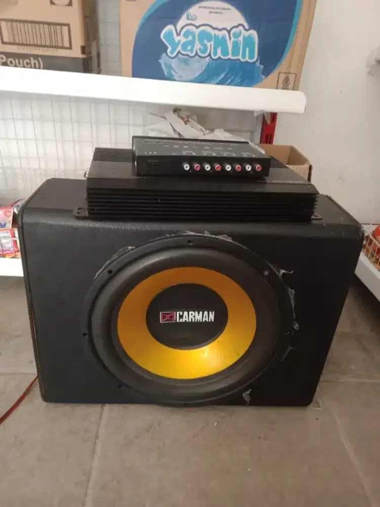 Subwoofer dan equalizer