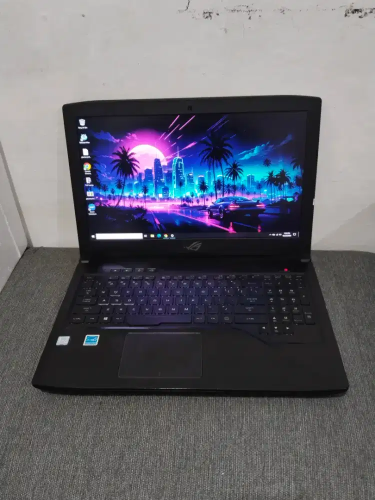 Asus ROG GL503VD
Keyboard nyala RGB
Core i7 VGA GTX
Ram 8GB
HDD 1,5TB