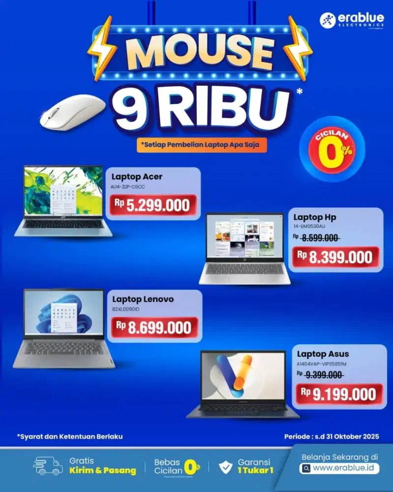 Promo Laptop Bulan Oktober